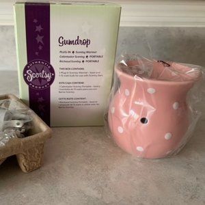 Scentsy Plug-In Nightlight Warmer- Gumdrop